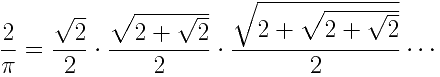 pi calculation formula